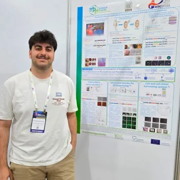 Pablo Rodríguez Alonso’s poster awarded the Best Poster Presentation Award at the World Biomaterials Congress 2024 (WBC2024)